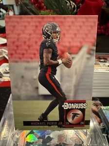 2024 Donruss Retro Variation #25 Michael Penix Jr. Rookie Card RC FALCONS - Picture 1 of 2