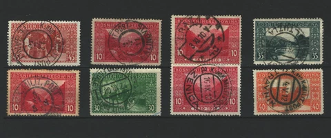 BOSNIA & HERZEGOVINA EUROPE CLASSIC USED UNCHEKED TOWN CANCEL LOT (BOSNIA 217) Cover
