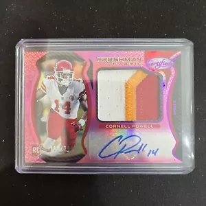 Cornell Powell 2021 Certified #240 Rookie Pink /299 Patch Auto Autograph Chiefs - Picture 1 of 3
