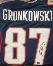 Rob Gronkowski New England Patriots Signed Autographed Custom Jersey with COA
