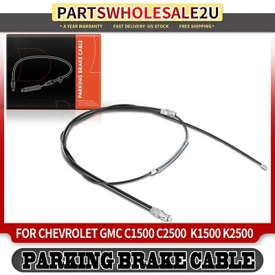 Cable de freno de estacionamiento delantero para Chevrolet GMC C1500 C2500 K1500 K2500 78,0" platón Foto 1 de 4