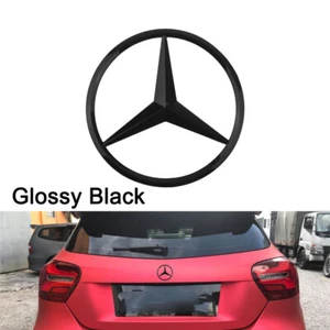 Heck Abzeichen für Mercedes Benz 13-18 A Klasse W176 Emblem Glänzend Schwarz - Bild 1 von 6