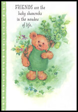 Greeting Card - Bear - For Friend - Mary Hamilton - St. Patrick's Day - 0006