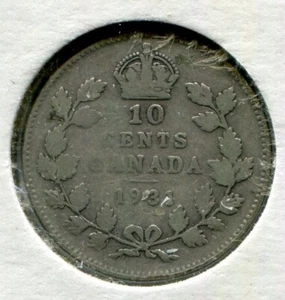 Foreign Coin - Canada - Dime (10 Cents) 1931 - Picture 1 of 2