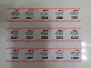 Computer Vended Stamps face Value $4.63 Cents Postage.  - Picture 1 of 1