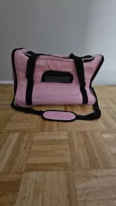 Pet Carrier Cat Travel Bag Portable Soft Sided Comfort Case Airline Approved Dog - Picture 1 of 6