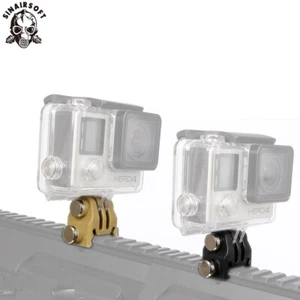 20mm Picatinny Gun Rail Mount Adapter Kit Airsoft for GoPro YI Action Camera - Picture 1 of 12