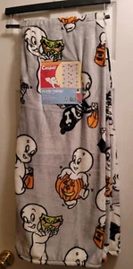 Casper the Friendly Ghost Blanket Throw 50x70in Brand New Halloween - Picture 1 of 4