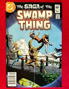 1983 The Saga of SWAMP THING 12 Tom Yeates DC Newsstand NM 80s vtg Key UNREAD - Picture 1 of 2