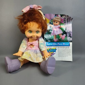 Vintage Galoob Baby Face Doll #9 So Shy Sherri Red Hair Green Eyes W/ Box Charm - Picture 1 of 23