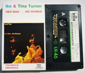 TINA TURNER CASSETTE Her Man .. His Woman 16 Track EXPANDED UNITED ARAB EMIRATES - Picture 1 of 5