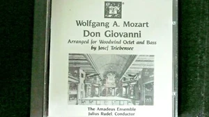 Wolfgang A Mozart Don Giovanni For Winds by Josef Triebensee CD Amadeus Ensemble - Picture 1 of 4