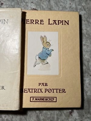 Pierre Lapin par Beatrix Potter HB vintage Peter Rabbit in French Foto 1 de 4
