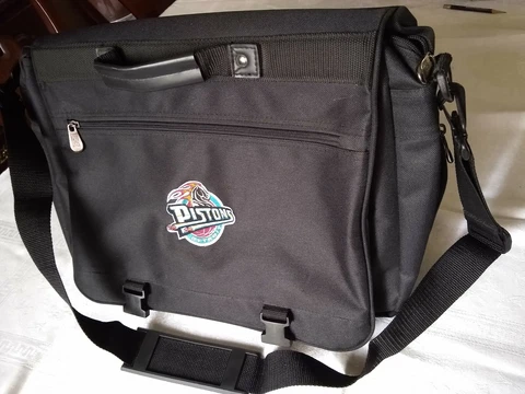 Detroit Pistons Black Computer Carrying Bag Cover