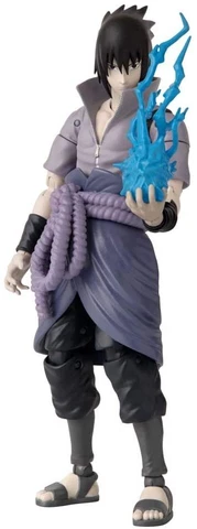 Bandai Anime Heroes Naruto Shippuden Uchiha Sasuke 6.5" Action Figure USA Seller Cover