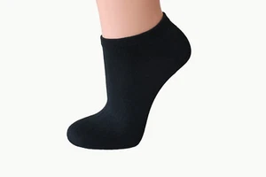 36 Paar Damen Sneaker Socken schwarz mit Elasthan Top - Bild 1 von 1