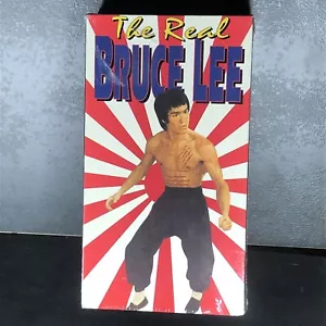 The Real Bruce Lee VHS Tape Factory Sealed New Rare Footage Martial Arts Legend - Picture 1 of 3