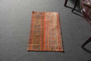 1.9x2.9 ft Small Rugs, Colorful Rugs, Turkish Rugs, Neutral Rugs, Vintage Rug - Picture 1 of 10