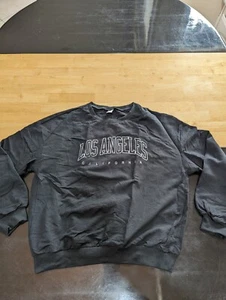 Shein Los Angeles California Black sweater sz 11-12Y - Picture 1 of 6