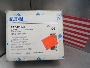 Eaton FAZ-B10/2 Mini Circuit Breaker 2-Pole 278730 - Picture 1 of 3