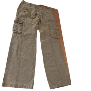 Y2k Xiao Sa Hongyan Cargohose Damen 29 x 30 x 9,5 Leibhöhe braun grün Taschen - Bild 1 von 17
