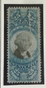 Estampilla de ingresos de 25 centavos de 1871 - Imagen 1 de 1