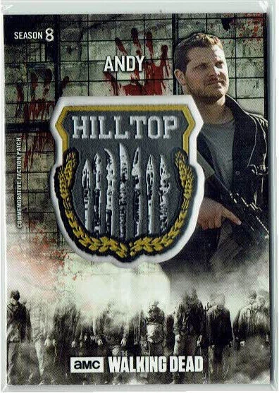 Walking Dead Season 8 Manufactured Faction Patch Relic PR-HA Andy - Image 1 of 1