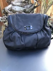 Kate Spade Black Nylon Randi Baby Shoulder Bag Travel Bag OvernightPXRU1914 NWT - Picture 1 of 23