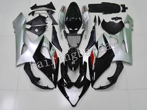Kit de carenado de molde por inyección ABS negro plateado rojo 2005 GSXR1000 negro plateado - Imagen 1 de 6