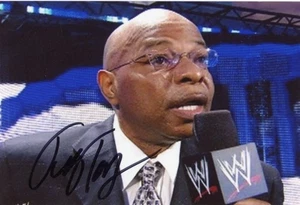 Theodore "Teddy" Long - signiertes Foto (ehemaliger Pro-Wrestling Schiedsrichter) - Bild 1 von 1