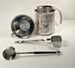 Starbucks Stainless Steel Pour Over Coffee Brewer 1–2 Cup with Scoops No Lid - Picture 1 of 13