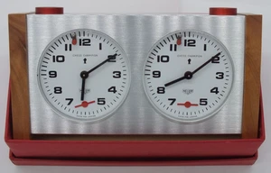 Vintage Heuer Chess Champion Swiss Timer Clock - Picture 1 of 8
