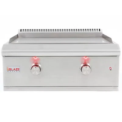 Blaze Premium LTE 30" Built-In Natural Gas GriddleLights - Image 1 of 4