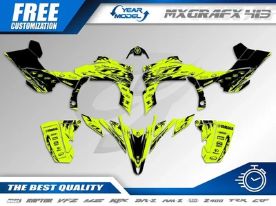 Yamaha YFZ 450 Custom Graphics Kit (2003-2008) Adaptable to 2003-2012 - Image 1 of 4