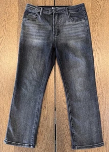 Mother Superior Insider Crop Step Fray Jeans Women’s Sz 30 Shoot To Thrill Wash - Picture 1 of 13