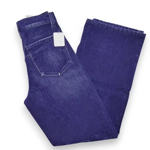 ​FREE PEOPLE Tinsley Baggy High Rise Jeans Size 26 Indigo Corduroy style NWT - Picture 1 of 13