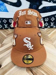 Authentic New Era x Jon Stan Chicago White Sox Fitted Hat Carhartt Pack 7 1/2 - Picture 1 of 6