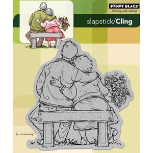 40-098 Cling Rubber Stamp, Tom and Tilly - Picture 1 of 1