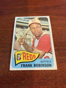 Frank Robinson 1965 Topps #120 Salón de la fama. En muy buen estado/ex - Imagen 1 de 2