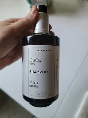 Champú Korres Fresh Citrus 300 ml 10 oz Foto 1 de 2