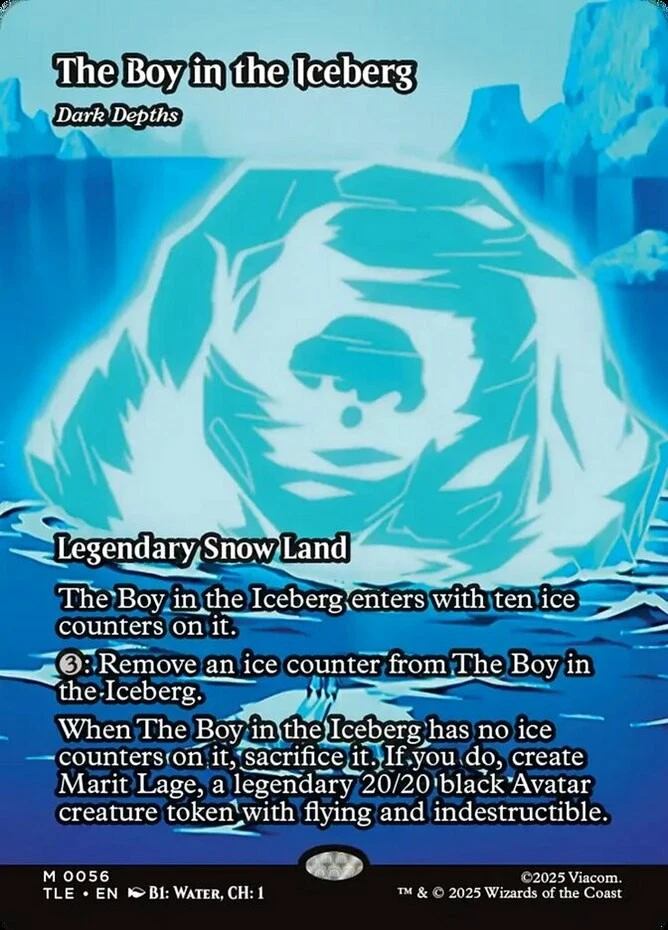 1x (56 TLE) The Boy in the Iceberg (Dark Depths) - BORDERLESS SOURCE MATERIAL MT - Image 1 of 1