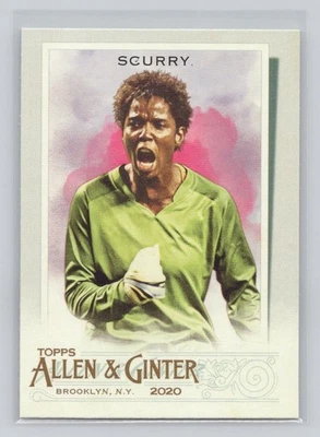 Briana Scurry 2020 Topps Allen & Ginter Baseball #166 Soccer Goalkeeper - Image 1 of 2
