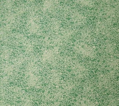 Our Part for Heart BTY Karen Neuburger QT 象牙色 绿色印花花卉 — 第 1/3 张图片