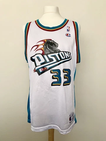 Detroit Pistons 90s Grant Hill NBA Champion USA basketball shirt jersey jersey Cover