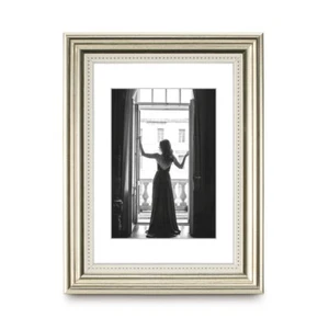 Cornice IN Plastica " Vienna ", Argento, 30 X 40 CM - Foto 1 di 1