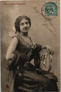 Alte AK Vintage Musik Spanischer Musiker (1222) - Bild 1 von 2