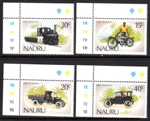 NAURU 1986 AUTOS LOK MOTORRAD FRÜHER TRANSPORT - Bild 1 von 1