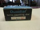 Helipot Corporation SRB1 New, NOS, Open box Duodial Turns-counting Dial