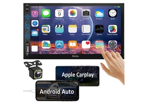 Double Din Car Stereo 2023 Upgraded 5.3 Bluetooth with Voice Control/Backup Cam - Bild 1 von 5