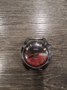VINTAGE USSR WATCH "SLAVA" 1980 26 JEWELS~Mechanical~Date,Day - Picture 1 of 8